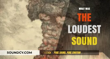 Exploring the Loudest Sound Ever Recorded in Human History