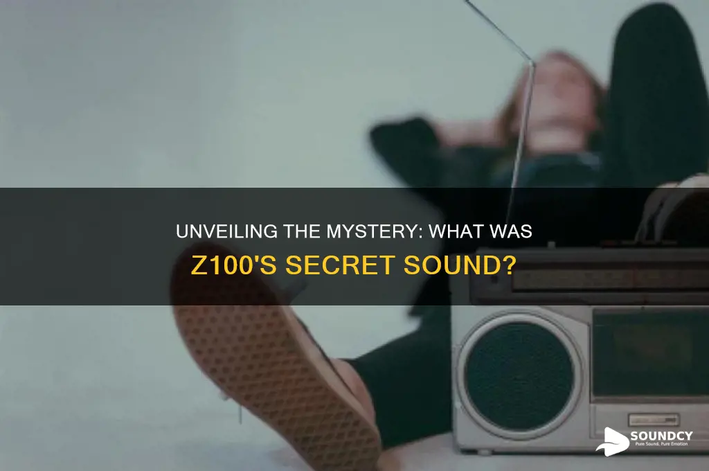 what was z100 secret sound