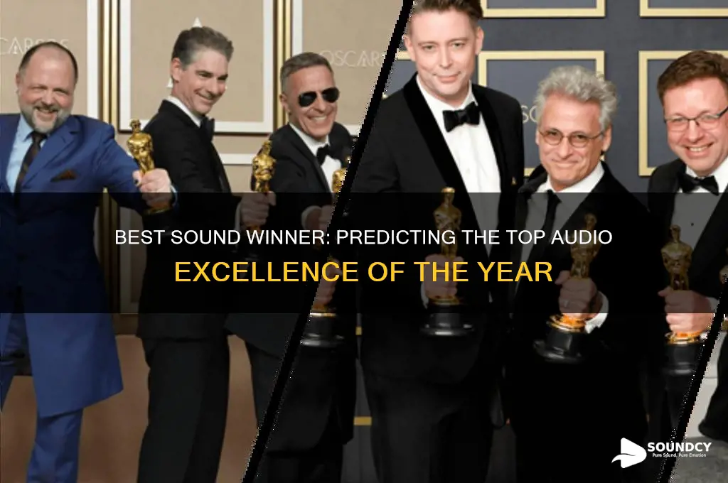 what will win best sound