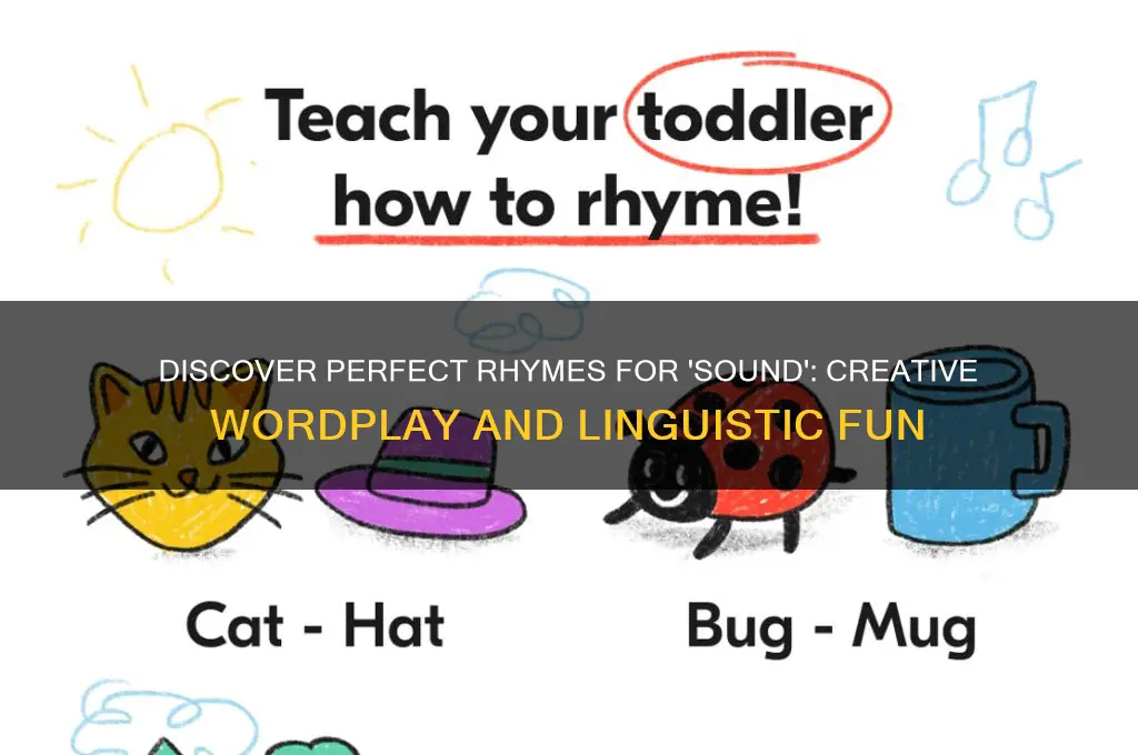 what word rhymes with sound