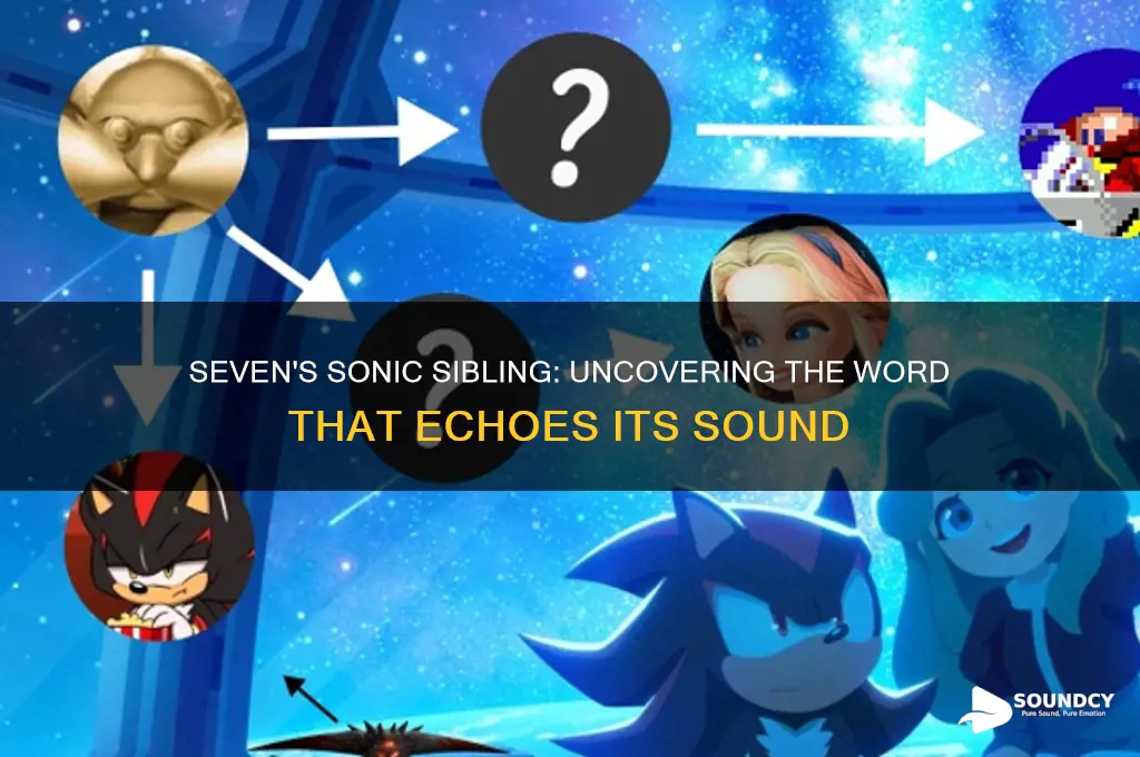 what word sounds like seven
