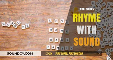 Discovering Perfect Rhymes: Words That Harmonize with 'Sound' in Poetry and Song