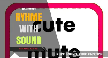 Discovering Perfect Rhymes: Words That Harmonize with 'Sound' in Poetry and Lyrics
