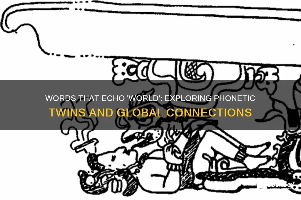 what words sound like world