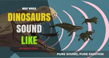 Unveiling Prehistoric Echoes: Imagining the Sounds of Dinosaurs