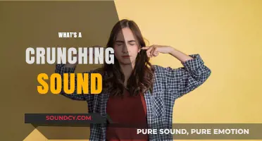 Understanding the Crunching Sound: Causes, Concerns, and When to Seek Help