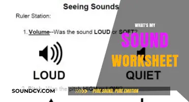 Discover Your Unique Sound: A Guide to the 'What's My Sound' Worksheet