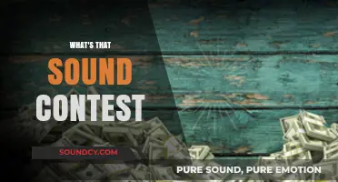 Unravel Mystery Noises: Join the What's That Sound Contest!
