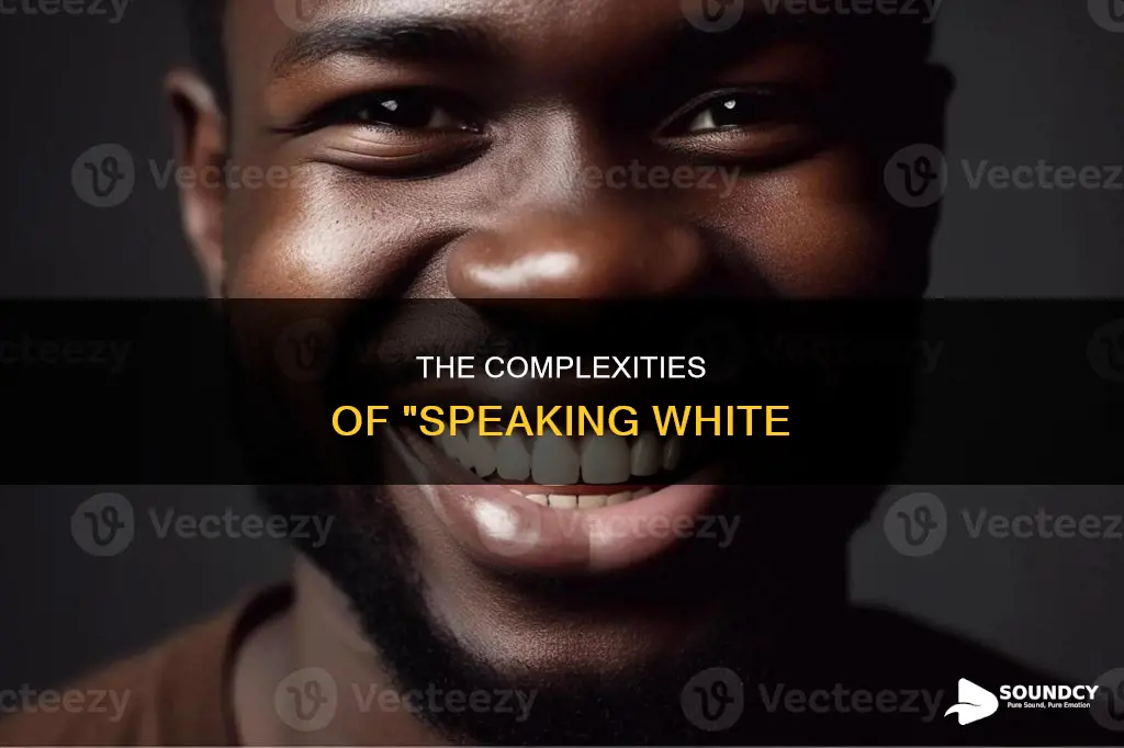 when a black person sounds white