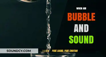 Exploring the Fascinating Interaction Between Air Bubbles and Sound Waves