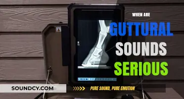 Guttural Sounds: When to Worry and Seek Medical Attention