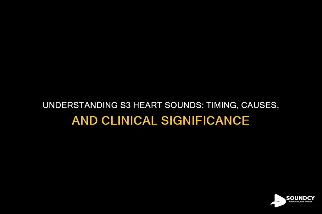 when are s3 sounds present