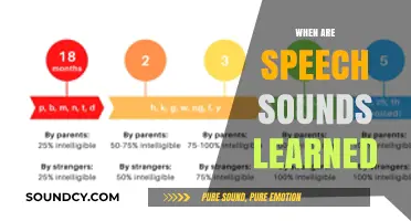 Unraveling the Timeline: When Do Children Master Speech Sounds?