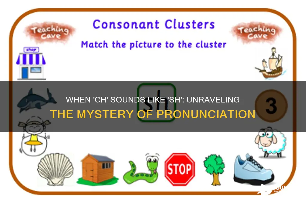when ch sounds like sh