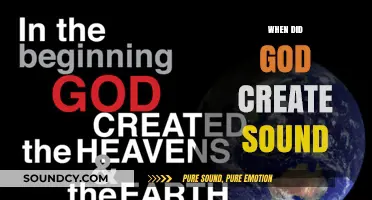 The Divine Symphony: Exploring When God Created Sound