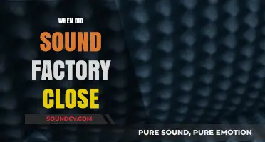 The End of an Era: Sound Factory's Closure Date Revealed