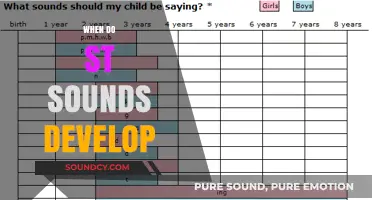 When Do ST Sounds Develop in Children's Speech?