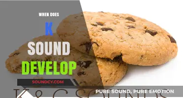When Does the K Sound Develop in Children's Speech?