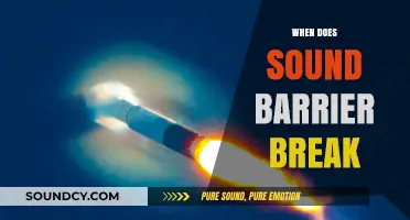 Breaking the Sound Barrier: When and How Does It Happen?
