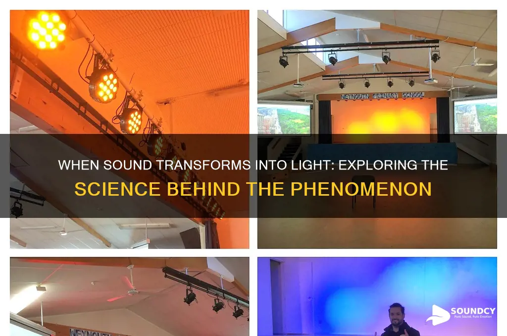 when does sound become light
