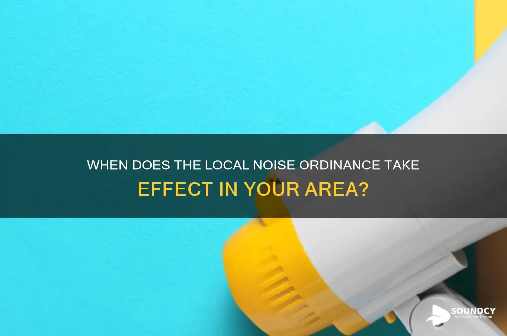 when does sound ordinance start