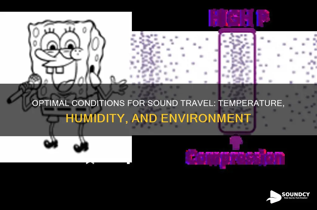when does sound travel best