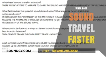 Sound Speed Secrets: Unveiling Factors That Accelerate Acoustic Travel