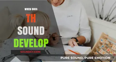 When Does the 'Th' Sound Develop in Children's Speech?