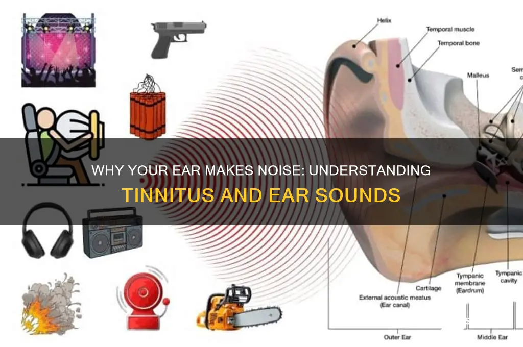 when ear is making sound