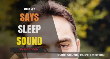 Decoding His Words: What It Means When a Guy Says 'Sleep Sound