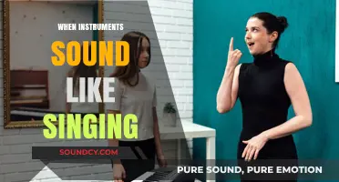 Melodic Mimicry: When Instruments Echo the Human Voice in Music