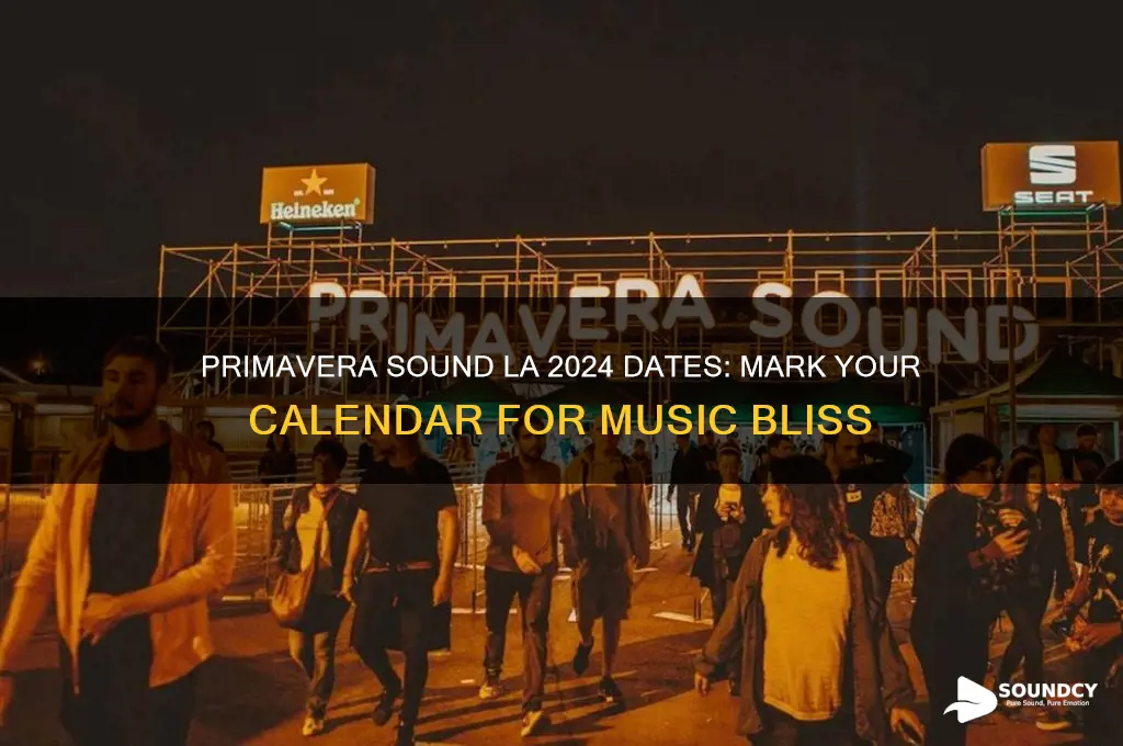 when is primavera sound la