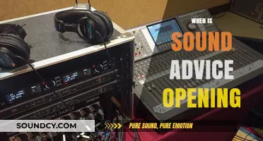 Sound Advice Opening Date: What You Need to Know Now