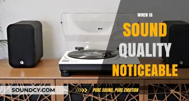 When Does Sound Quality Matter? A Guide to Audible Differences