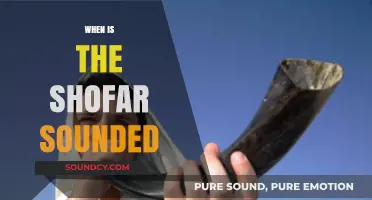 When is the Shofar Sounded: Uncovering Jewish Traditions and Timing