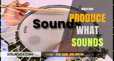 Unraveling the Magic: When Kids Produce Their First Sounds