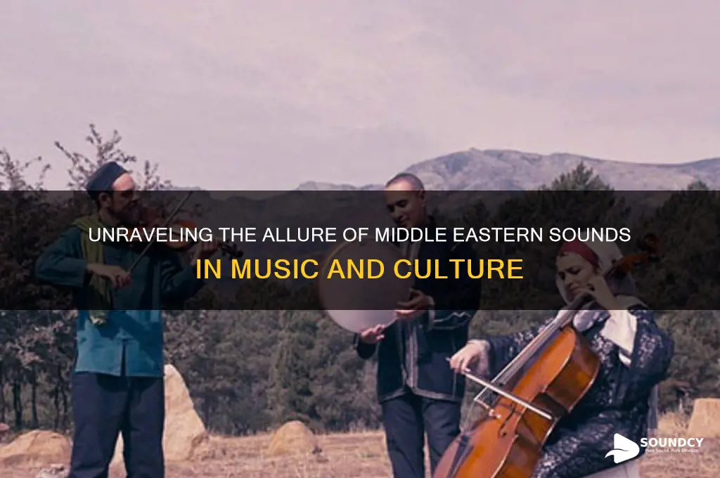 when someting sounds middle eastern