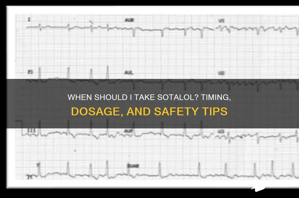 when sound i take sotalol