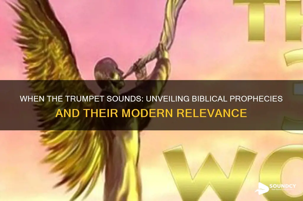 when the trumpe sounds bible