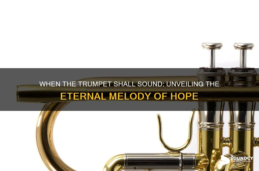 when the trumpet shall sound