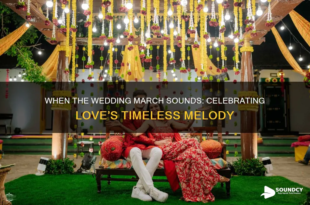 when the wedding march sounds