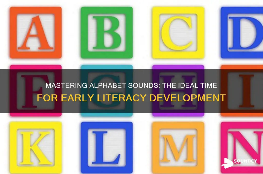 when to learn alphabet sounds
