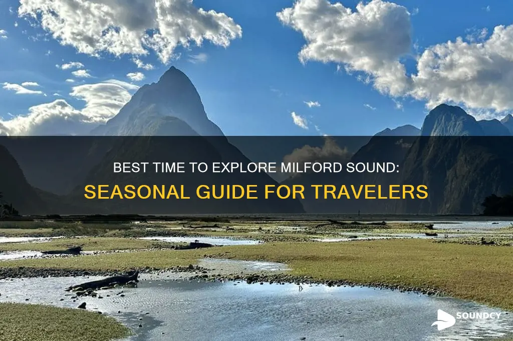 when to visit milford sound