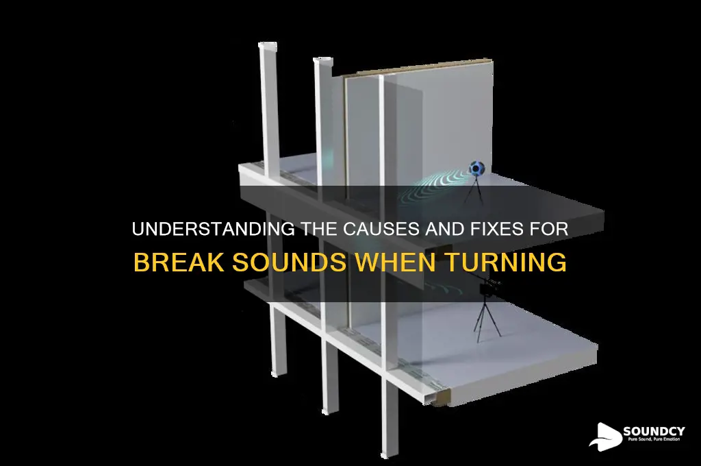when trun with break sound