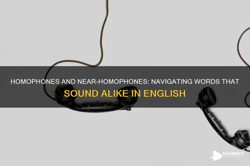 when two words sound similiar