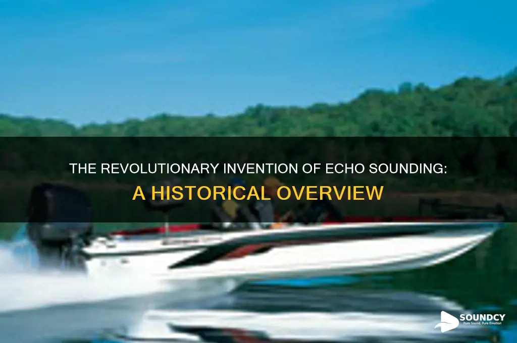 when was echo sounding invented