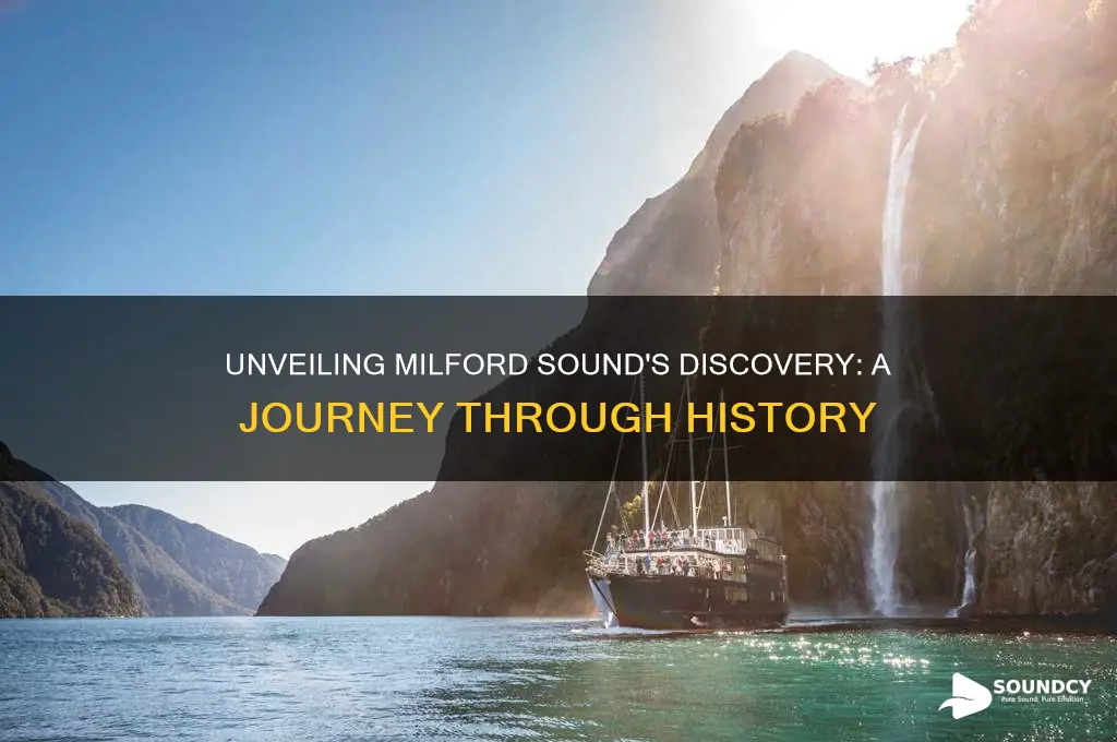 when was milford sound discovered