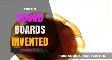 The Evolution of Sound Boards: A Historical Invention Timeline