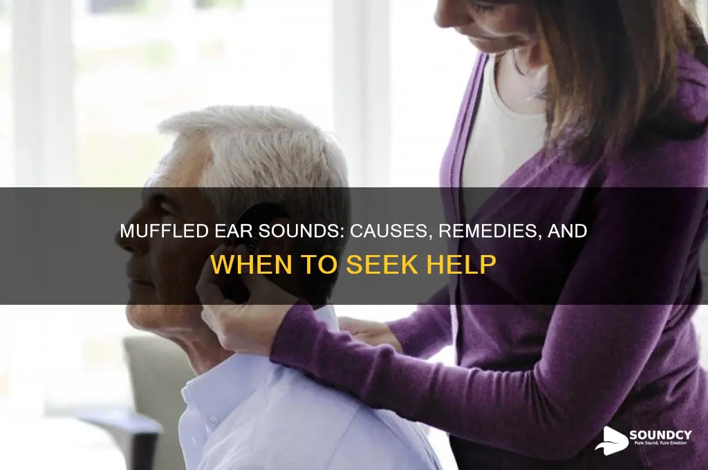 when your ear sounds muffled