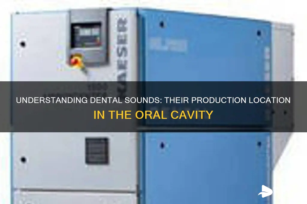 where are dental sounds produced